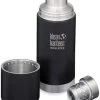 Bouteille Thermos TKpro 16oz - Noir Schiste 16oz - Noir Schiste - Brossé - Sans Plastique - Verrouillage Climatique - Acier Inoxydable - Klean Kanteen -Dégustation Délicate 1000x1200 9