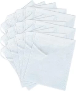 15 Sachets De Thé Réutilisables - Vides Sachets De Thé 6 X 8 Cm - Eco Friendly - Passoire à Thee - Coulissée Cord - Passoires à Thee