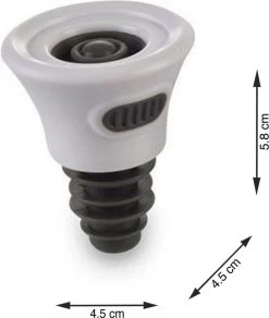 Solis Bouchon Bouteille Vin Pompe à Vide - Sous Vide Vin Accessoire - 2 Pièces -Dégustation Délicate 1014x1200 2