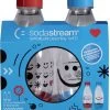 Bouteille PET Sodastream PET-Flasche 0 L Duopack Kids Edition Vert, Oranje