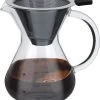 400 Ml Versez Sur La Coffee , Cafetières à Piston Cafetière Manuelle Cafetière En Verres Avec Filtre Et Bol En Acier Inoxydable 2 400 Ml Versez Sur La Coffee , Cafetières à Piston Cafetière Manuelle Cafetière En Verres Avec Filtre Et Bol En Acier Inoxydable -Dégustation Délicate 1018x1200
