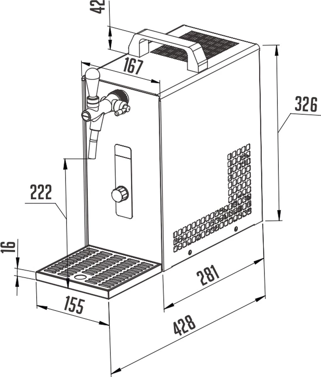 Set Complet, Robinet à Bière, PYGMY 25, 1 Robinet, Refroidisseur à Sec, Robinet à Bière De 35 Litres/heure, - Robinet à Bière, Beertender, Robinet à Domicile, Refroidisseur à Bière, Green Line 4 Set Complet, Robinet à Bière, PYGMY 25, 1 Robinet, Refroidisseur à Sec, Robinet à Bière De 35 Litres/heure, - Robinet à Bière, Beertender, Robinet à Domicile, Refroidisseur à Bière, Green Line – Image 2