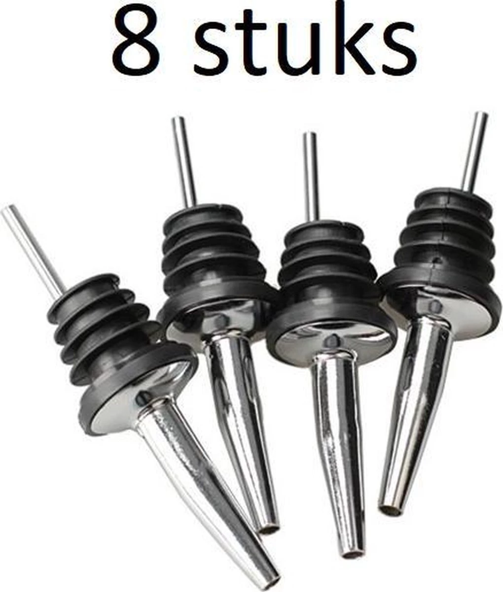 KELERINO. Becs Verseurs En Acier Inoxydable - Becs Verseurs - Cocktail - 8 Pièces 3 KELERINO. Becs Verseurs En Acier Inoxydable - Becs Verseurs - Cocktail - 8 Pièces