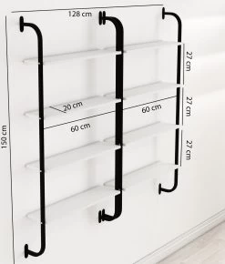 SENSA -Casier à Vin- Cave à Vin - Cave à Boissons - Meuble Bar - Armoires De Rangement Avec Portes - Wit - 150x64x20 Cm 11 SENSA -Casier à Vin- Cave à Vin - Cave à Boissons - Meuble Bar - Armoires De Rangement Avec Portes - Wit - 150x64x20 Cm -Dégustation Délicate 1023x1200 2
