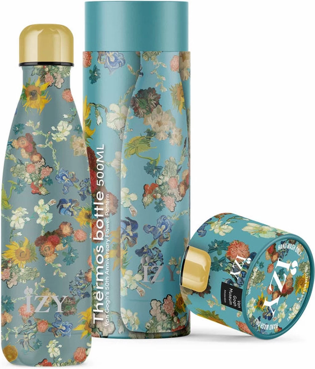 IZY Bottles X Musée Van Gogh 50 Ans| 500ML | Bouteille Thermos | Bouteille | Bouteille D'eau | Bouteille D'école | Bouteille Isolante | Tasse | Gobelet | Froid | Chaud | Bouteille | Retour à L'école | 500 Ml 3 IZY Bottles X Musée Van Gogh 50 Ans| 500ML | Bouteille Thermos | Bouteille | Bouteille D'eau | Bouteille D'école | Bouteille Isolante | Tasse | Gobelet | Froid | Chaud | Bouteille | Retour à L'école | 500 Ml