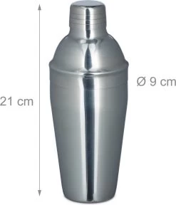 Relaxdays 2x Set à Cocktail 5 Pièces - Set De Bar Avec Shaker - Mixeur De Bar - Set De Shaker à Cocktail - Acier Inoxydable -Dégustation Délicate 1028x1200 2