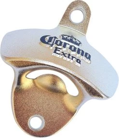 Ouvre-bouteille Corona Extra - Accessoires De Cuisine - Mur / Bar / Mancave - Avec Chevilles Et Vis