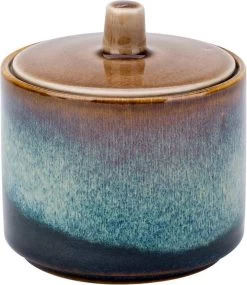 Cosy And Trendy Quintana - Sucrier - Ambre - D8xh6.7-8.5cm - Porcelaine - (lot De 6) Et Yourkitchen E-cookbook