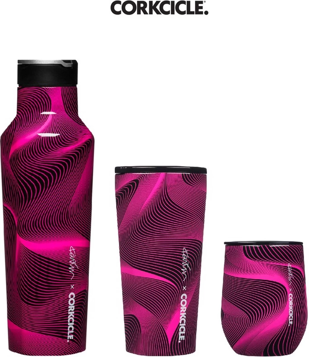 Gobelet à Boire Corkcicle Pour Vin Ou Café - Conçu Par Karim Rashid : "Chillwave" Gobelet De Voyage Isolé Sans Pied Avec Couvercle, Gobelet à Vin, Peut Contenir 355 Ml, 12 Oz 4 Gobelet à Boire Corkcicle Pour Vin Ou Café - Conçu Par Karim Rashid : "Chillwave" Gobelet De Voyage Isolé Sans Pied Avec Couvercle, Gobelet à Vin, Peut Contenir 355 Ml, 12 Oz – Image 2