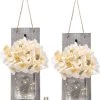 2 Pièces Appliques Murales Rustiques Mason Jar, Décoration En Bois Rustique Vintage, Crochets En Fer Forgé, Hortensia En Soie Et Guirlandes Lumineuses à LED, Design Pour La Décoration De La Maison 1 2 Pièces Appliques Murales Rustiques Mason Jar, Décoration En Bois Rustique Vintage, Crochets En Fer Forgé, Hortensia En Soie Et Guirlandes Lumineuses à LED, Design Pour La Décoration De La Maison -Dégustation Délicate 1042x1200