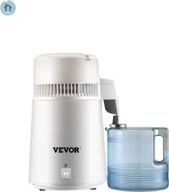 Purificateur D'eau Thuys - Distillateur D'eau - Distillateur - Filtre à Eau - Adoucisseur D'eau - 750W - Inox - 4L