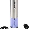 Tire-Bouchon Electrique Ouvre Vin - Ouvre Bouteille - Design Luxe - Avec Coupe-capsule - Coffret Cadeau Homme Et Femme - Jack Rackham -Dégustation Délicate 1058x1200