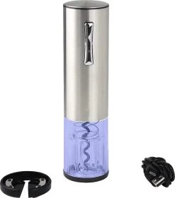 Tire-Bouchon Electrique Ouvre Vin - Ouvre Bouteille - Design Luxe - Avec Coupe-capsule - Coffret Cadeau Homme Et Femme - Jack Rackham