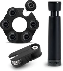 Ensemble Sous Vide Airtender Pour Bocaux Et Bouteilles - étanche - Stockage Des Aliments - Récipient Sous Vide - Bouchon à Vin - Pot De Conserve - Boîte Cadeau