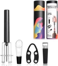 Ensemble D'ouvre-vin Paddio - Ensemble De Vin De Luxe Avec Tire-bouchon, Bec Verseur, Bouchon De Vin Et Coupe-papier - Coffret Cadeau - Coffret Cadeau 9 Ensemble D'ouvre-vin Paddio - Ensemble De Vin De Luxe Avec Tire-bouchon, Bec Verseur, Bouchon De Vin Et Coupe-papier - Coffret Cadeau - Coffret Cadeau -Dégustation Délicate 1062x1200 1