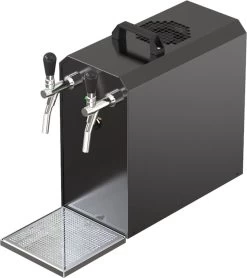 Set Complet - Robinet à Bière - Rafraîchisseur à Sec 2 Robinets Stream 50, 50 Litres / H - Robinet à Bière, Beertender, Robinet Maison, Refroidisseur à Bière -Dégustation Délicate 1065x1200 2