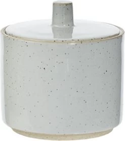 Béton Cosy Et Trendy - Sucrier - D8.5xh9cm - Avec - Couvercle Et Yourkitchen E-livre De Cuisine