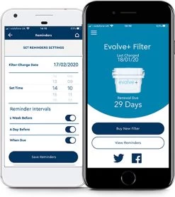 Pack De 12 Filtres à Eau à Vie Unique Aqua Optima Evolve+ | 12 X 100 Litres | Filtre De Remplacement Aqua Optima, Brita® Maxtra®, Maxtra + ® -Dégustation Délicate 1065x1200 9