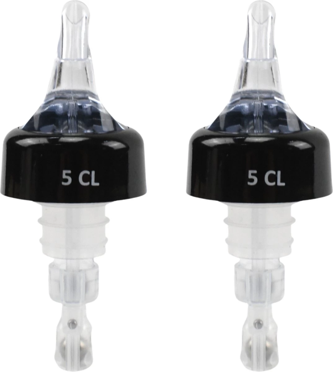 Veluw Bullet Measure Verser 5 Cl - Boisson Professionnel Pour Boissons - Transparent - Set De 2 3 Veluw Bullet Measure Verser 5 Cl - Boisson Professionnel Pour Boissons - Transparent - Set De 2