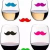 ProductGoods - 6x Marqueurs De Verre Moustache / Moustaches - Décoration De Glas - Marker De Verre - Décoration De Glas - Décoration - Étiquetez Votre Glas 1 ProductGoods - 6x Marqueurs De Verre Moustache / Moustaches - Décoration De Glas - Marker De Verre - Décoration De Glas - Décoration - Étiquetez Votre Glas -Dégustation Délicate 1075x1200 3