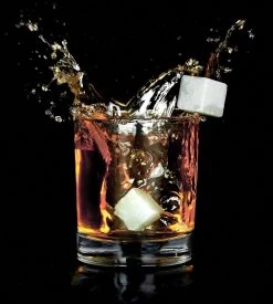 Relaxdays 90 X Pierres De Whisky, Pierres De Whisky, Gris, Glaçons, Insipide, Sac à Poussière -Dégustation Délicate 1076x1200 6