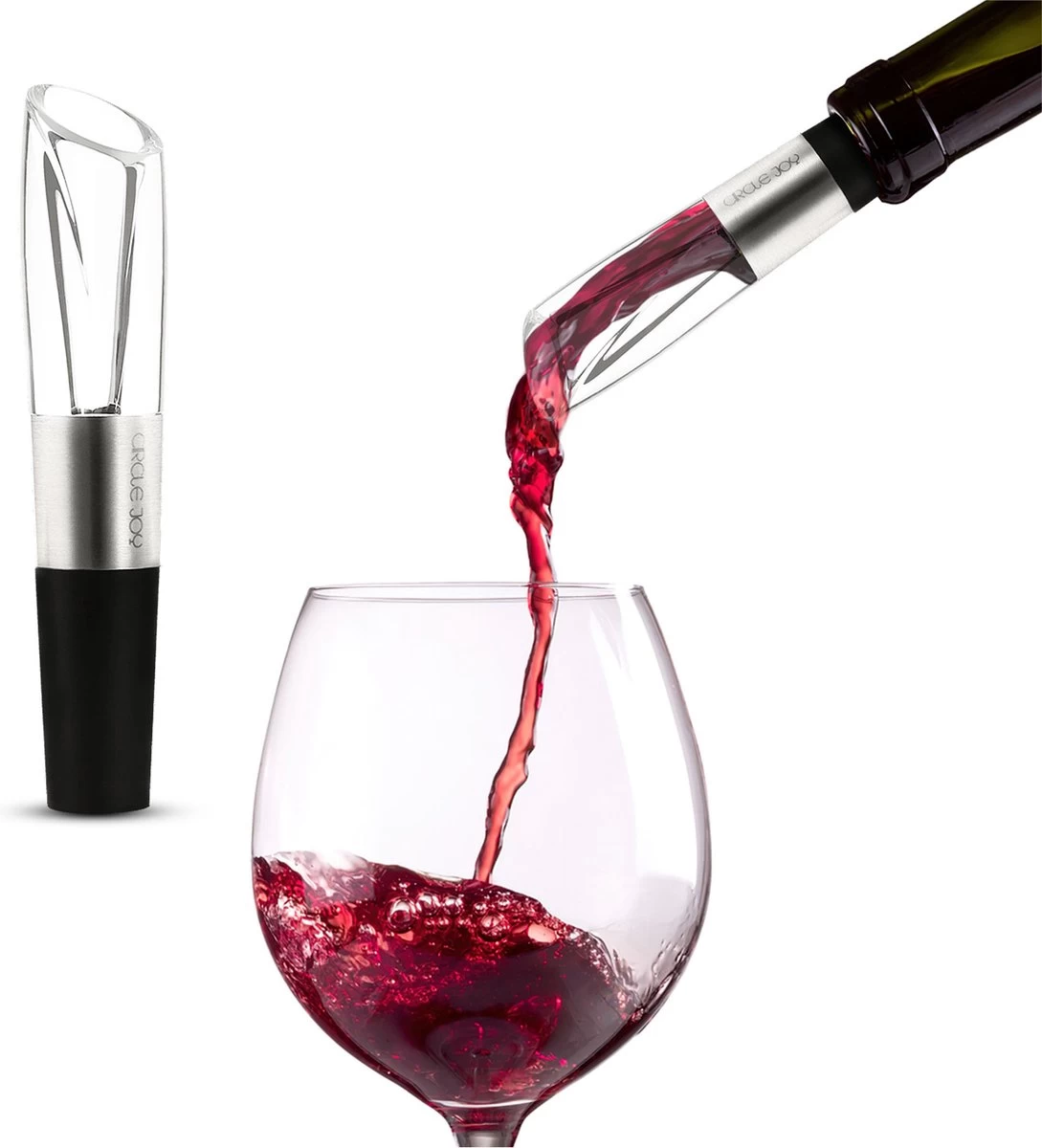 Verseur Et Aérateur De Vin Circle Joy En Acier Inoxydable Circle Joy En Acier Inoxydable 3 Verseur Et Aérateur De Vin Circle Joy En Acier Inoxydable Circle Joy En Acier Inoxydable