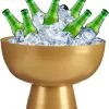 Arte R - Seau à Bière/seau à Glace - Centre De Table - Métal Doré - 35 X 23 Cm 2 Arte R - Seau à Bière/seau à Glace - Centre De Table - Métal Doré - 35 X 23 Cm -Dégustation Délicate 1091x1200 2