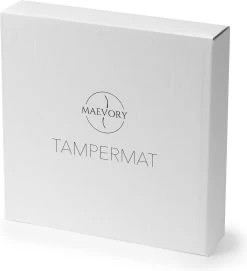 Maevory Tampermat - Tapis De Bourrage Avec Support D'inviolabilité - Coin - Zwart -Dégustation Délicate 1095x1200