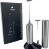 Perow à Lait électrique Perow - Mousseur à Lait - Avec Piles - Argent - Acier Inoxydable 1 Perow à Lait électrique Perow - Mousseur à Lait - Avec Piles - Argent - Acier Inoxydable -Dégustation Délicate 1101x1200
