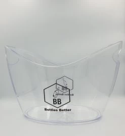 Bottles Better - TAILLE SEAU À GLACE - Seau à Glace - Refroidisseur à Champagne/ Boisson 12 Litres (Contenu 16 à 18 Pils 0,3l