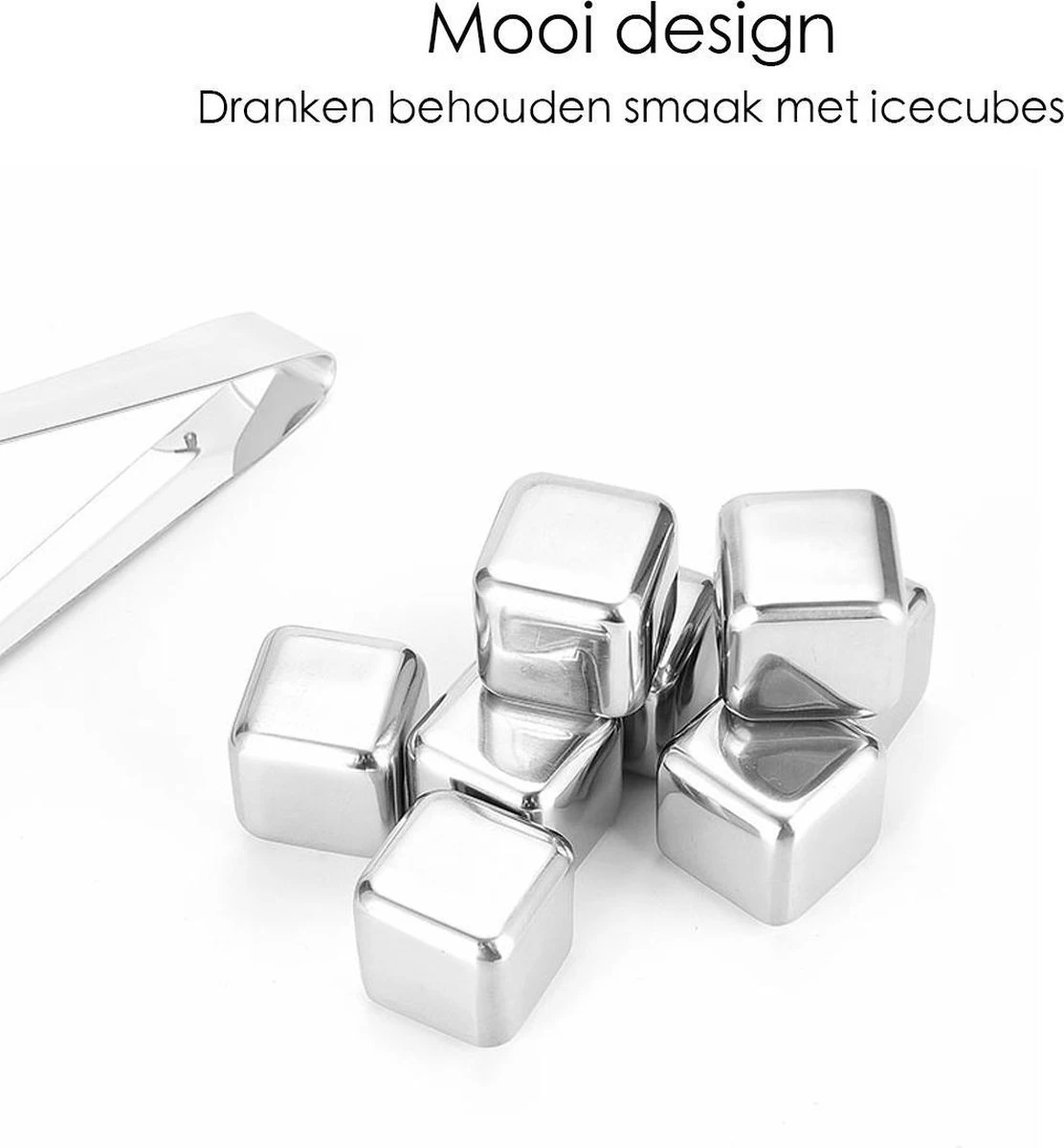 FLOKOO Whisky Stones Set (8 Pièces) Incl. - Pierres Whisky Les Tenailles - Luxe Coffret Cadeau Homme - Femme Cubes De Glace Réutilisables - Icecubes Avec Des Pinces 8 Pièces 4 FLOKOO Whisky Stones Set (8 Pièces) Incl. - Pierres Whisky Les Tenailles - Luxe Coffret Cadeau Homme - Femme Cubes De Glace Réutilisables - Icecubes Avec Des Pinces 8 Pièces – Image 2