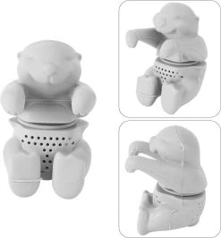 Infuseur De Passoire à Thee En Vrac En Siliconen Mignon Otter Thee Steeper Diffuseur Plateau à Thé Passoire Cuisine Outils (Grijs) 12 Infuseur De Passoire à Thee En Vrac En Siliconen Mignon Otter Thee Steeper Diffuseur Plateau à Thé Passoire Cuisine Outils (Grijs) -Dégustation Délicate 1114x1200 1