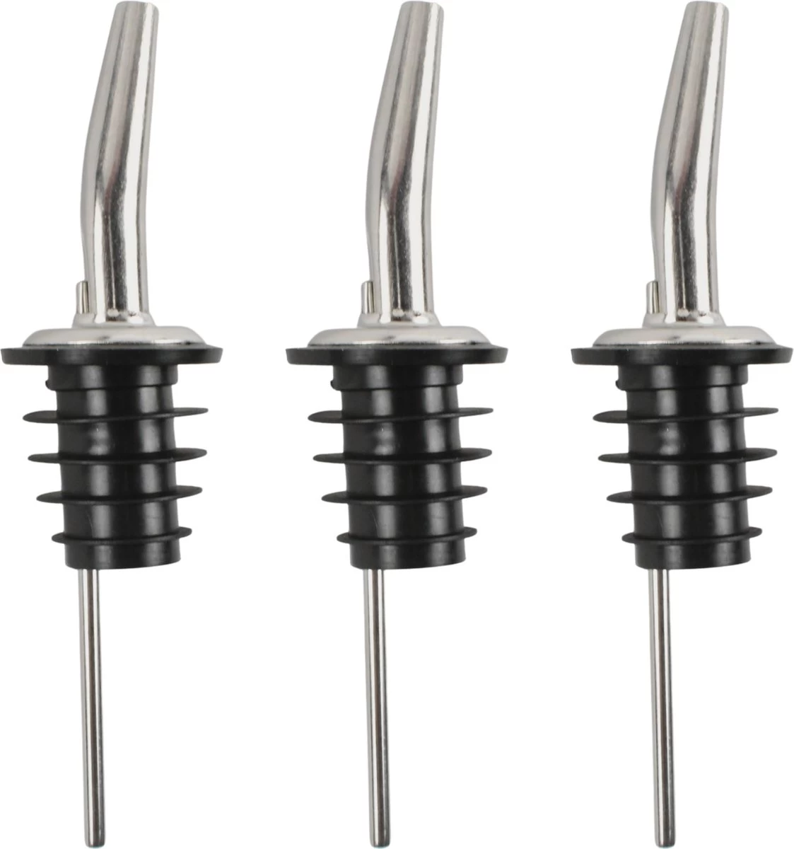 Veluw Boisson Verseur Pour Boissons - Becs Verseurs Professionnels - Bouchon Verseur En Acier Inoxydable à Débit Lent (3 Pièces) 3 Veluw Boisson Verseur Pour Boissons - Becs Verseurs Professionnels - Bouchon Verseur En Acier Inoxydable à Débit Lent (3 Pièces)