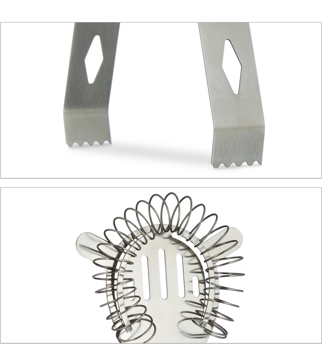 Ensemble De Bar Relaxdays 6 Pièces, Grand Ensemble à Cocktail En Acier Inoxydable, Planche à Découper En Bambou, Shaker à Cocktail 15 Ensemble De Bar Relaxdays 6 Pièces, Grand Ensemble à Cocktail En Acier Inoxydable, Planche à Découper En Bambou, Shaker à Cocktail – Image 13