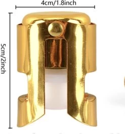 GG Kitchen - Valve à Champagne - Bouchon à Cava - Bouchon à Champagne - Valve à Bouteille - Or - 2 Pièces 9 GG Kitchen - Valve à Champagne - Bouchon à Cava - Bouchon à Champagne - Valve à Bouteille - Or - 2 Pièces -Dégustation Délicate 1124x1200 2