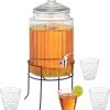 Ensemble Robinet Limonade Relaxdays - 4 Verres à Boire Avec Couvercle - Distributeur De Boissons Avec Robinet - 6 L 2 Ensemble Robinet Limonade Relaxdays - 4 Verres à Boire Avec Couvercle - Distributeur De Boissons Avec Robinet - 6 L -Dégustation Délicate 1125x1200 1