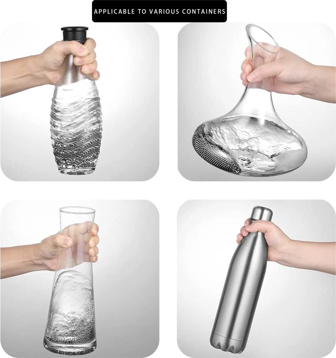 Intirilife Perles En Acier Inoxydable Pour Nettoyer Les Bocaux En Verre - Perles De Nettoyage Pour Carafes En Verre, Vases, Bouteilles, Inoxydable, 100 Pièces 4 Intirilife Perles En Acier Inoxydable Pour Nettoyer Les Bocaux En Verre - Perles De Nettoyage Pour Carafes En Verre, Vases, Bouteilles, Inoxydable, 100 Pièces – Image 2