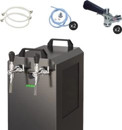Ensemble Complet - Robinet à Bière STREAM 80K Avec Boîte à Bière à Pompe à Air, Refroidisseur à Circulation 2 Lignes Dry Cooler . -Dégustation Délicate 1129x1200 4