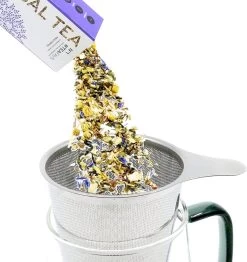 Filtre à Thé Amapodo Pour Thé En Vrac - Filtre à Thé Grand - Passoire à Thé - Passoire à Thé Fine Pour Théière - Filtre à Thé Fin En Acier Inoxydable, Maille Fine, Sans Plastique, Réutilisable -Dégustation Délicate 1133x1200