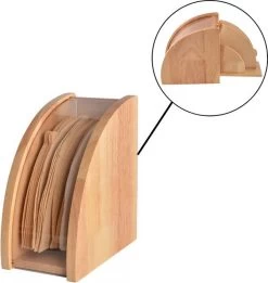 Porte-filtre à Café De Luxe Fleau - Accessoires De Café - Organisateur - Porte-filtre à Café - Bois