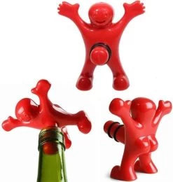 Creartix® - Bouchon De Bouteille Happy Man - Bouchon De Vin - Bouchon De Bouteille - Cadeau Amusant - Bouchon De Vin - Bouchon De Bouteille De Vin -Dégustation Délicate 1138x1200 16