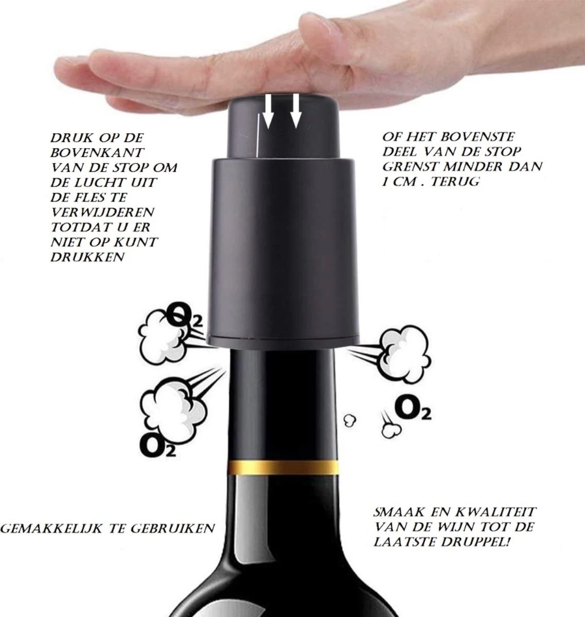 Bouchon Sous Vide 7Mila Pour Vin Et Champagne | Date De Péremption Plus Longue | Pompe à Vide | Bouchon De Champagne à Vin | Vin Champagne | Agréable à Offrir En Cadeau! 8 Bouchon Sous Vide 7Mila Pour Vin Et Champagne | Date De Péremption Plus Longue | Pompe à Vide | Bouchon De Champagne à Vin | Vin Champagne | Agréable à Offrir En Cadeau! – Image 6