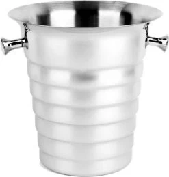Seau à Glace En Acier Inoxydable Decopatent® - Seau à Glace à Champagne Avec Poignée - Seau à Champagne - Seau à Boisson - Seau à Vin - 26x22x22,5 Cm - Argent 13 Seau à Glace En Acier Inoxydable Decopatent® - Seau à Glace à Champagne Avec Poignée - Seau à Champagne - Seau à Boisson - Seau à Vin - 26x22x22,5 Cm - Argent -Dégustation Délicate 1143x1200 3
