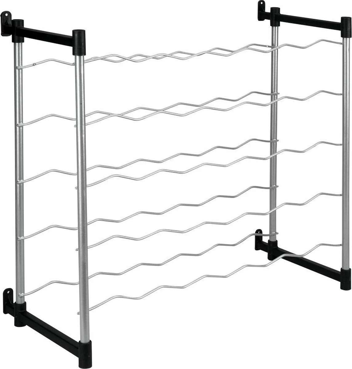 Tomado - Metaltex Barlo Bottle Rack Wine Rack - 50 X 25 X 68 Cm - Empilable - 30 Bouteilles 6 Tomado - Metaltex Barlo Bottle Rack Wine Rack - 50 X 25 X 68 Cm - Empilable - 30 Bouteilles – Image 4