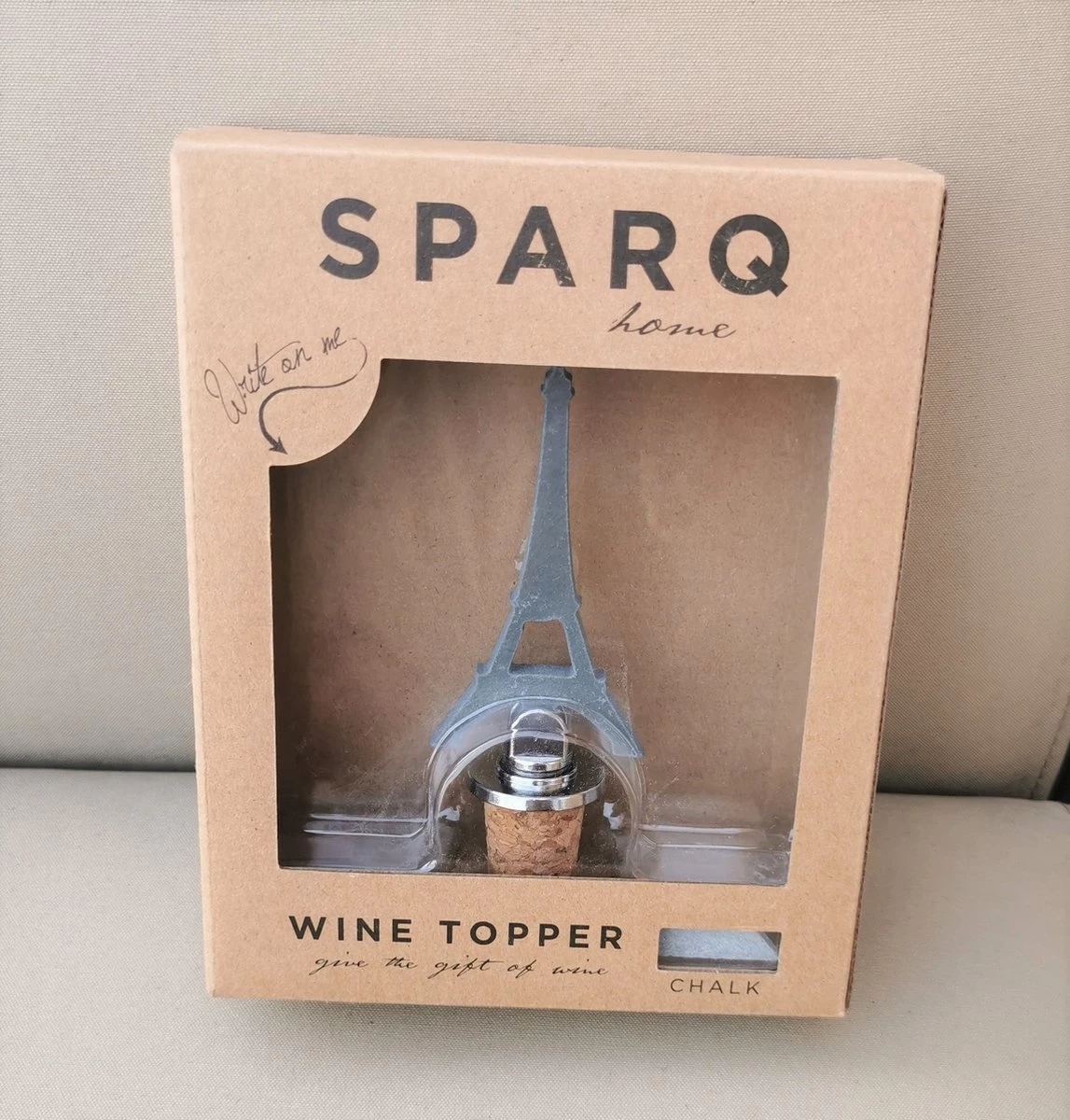 Sparq Home - Bouchon à Vin - Tour Eiffel - Pierre à Savon - Bouchon à Vin - Accessoires Pour Le Vin - Cadeau De Noël 7 Sparq Home - Bouchon à Vin - Tour Eiffel - Pierre à Savon - Bouchon à Vin - Accessoires Pour Le Vin - Cadeau De Noël – Image 5