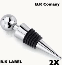 2 Pièces Premium Bouchon De Vin Bouchon Pour Bouteilles Préservateur Bouteille De Vin