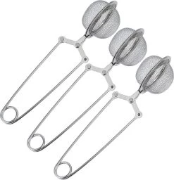 Doodadeals® | Passoire à Thé 3 Pièces | ACIER INOXYDABLE | Infuseur à Thé | Boule D'épices | Passoire à Thé Pour Thé En Vrac | Boule à Thee | 16 Cm | ø 4,5 Cm 15 Doodadeals® | Passoire à Thé 3 Pièces | ACIER INOXYDABLE | Infuseur à Thé | Boule D'épices | Passoire à Thé Pour Thé En Vrac | Boule à Thee | 16 Cm | ø 4,5 Cm -Dégustation Délicate 1157x1200 1