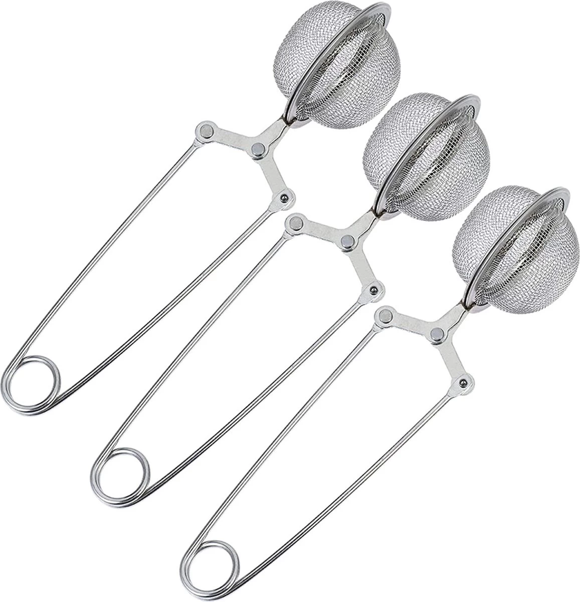 Doodadeals® | Passoire à Thé 3 Pièces | ACIER INOXYDABLE | Infuseur à Thé | Boule D'épices | Passoire à Thé Pour Thé En Vrac | Boule à Thee | 16 Cm | ø 4,5 Cm 9 Doodadeals® | Passoire à Thé 3 Pièces | ACIER INOXYDABLE | Infuseur à Thé | Boule D'épices | Passoire à Thé Pour Thé En Vrac | Boule à Thee | 16 Cm | ø 4,5 Cm – Image 7