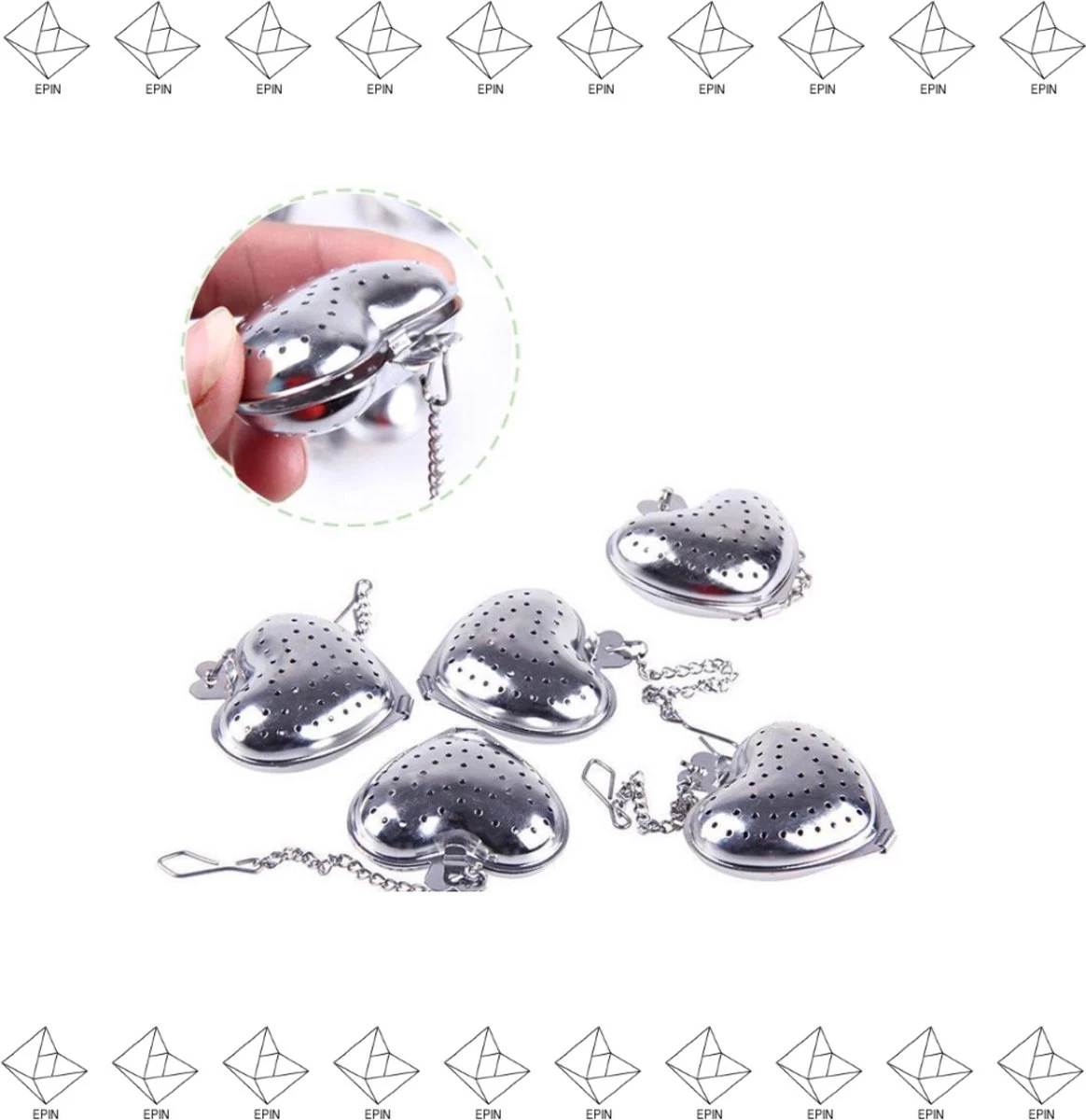 EPIN | Coeur D'oeuf De Thé En Acier Inoxydable | Filtre à Thé Mâle | Passoire à Thé En Vrac | Coeur Aux Herbes | Tamis | Pince | Infuseur | Œuf De Thé | Monsieur Tea | Homme De Thé | ACIER INOXYDABLE | 1 Pièce 3 EPIN | Coeur D'oeuf De Thé En Acier Inoxydable | Filtre à Thé Mâle | Passoire à Thé En Vrac | Coeur Aux Herbes | Tamis | Pince | Infuseur | Œuf De Thé | Monsieur Tea | Homme De Thé | ACIER INOXYDABLE | 1 Pièce