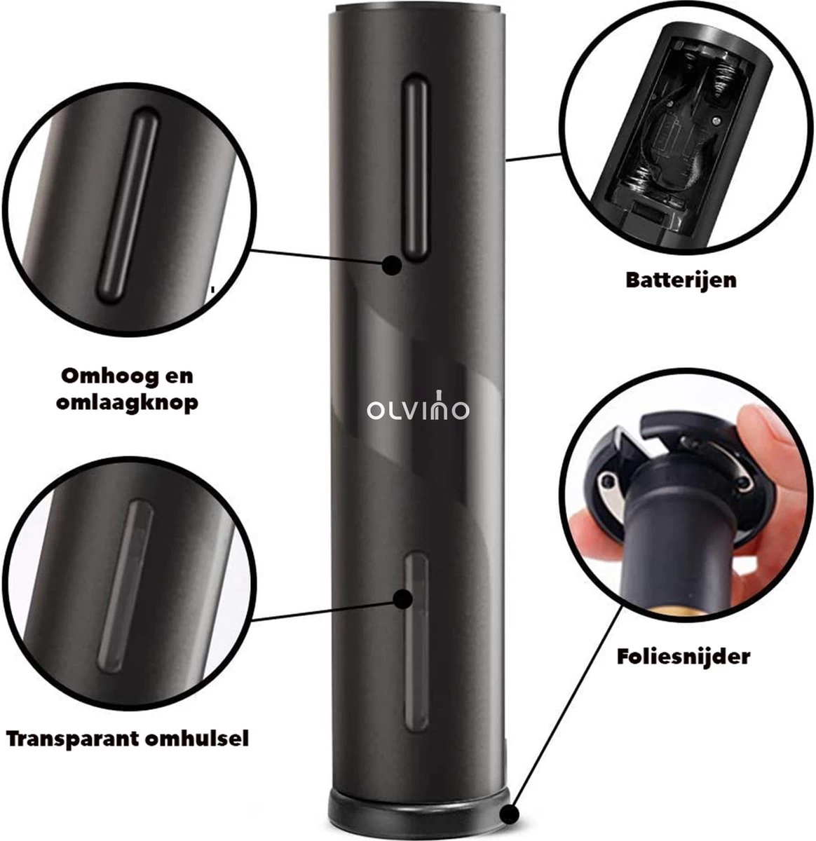 Tire-bouchon électrique - Tire-bouchon électrique - Tire-bouchon Automatique - Accessoires De Vêtements Pour Bébé Pour Le Vin 8 Tire-bouchon électrique - Tire-bouchon électrique - Tire-bouchon Automatique - Accessoires De Vêtements Pour Bébé Pour Le Vin – Image 6